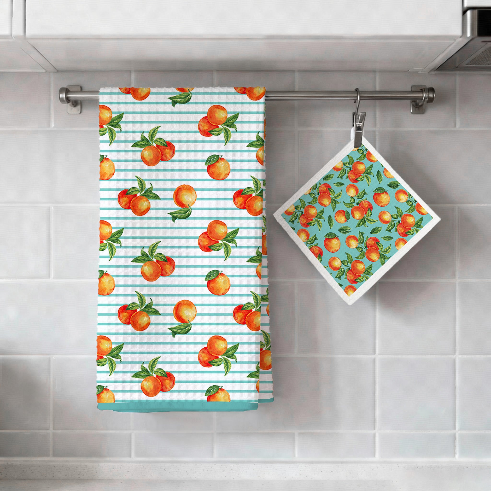 Eco-Friendly Kitchen Towel and Dishcloth Set