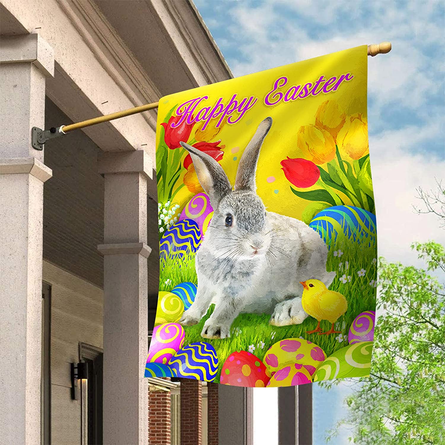 Single-sided Large-sized Style Garden Flag