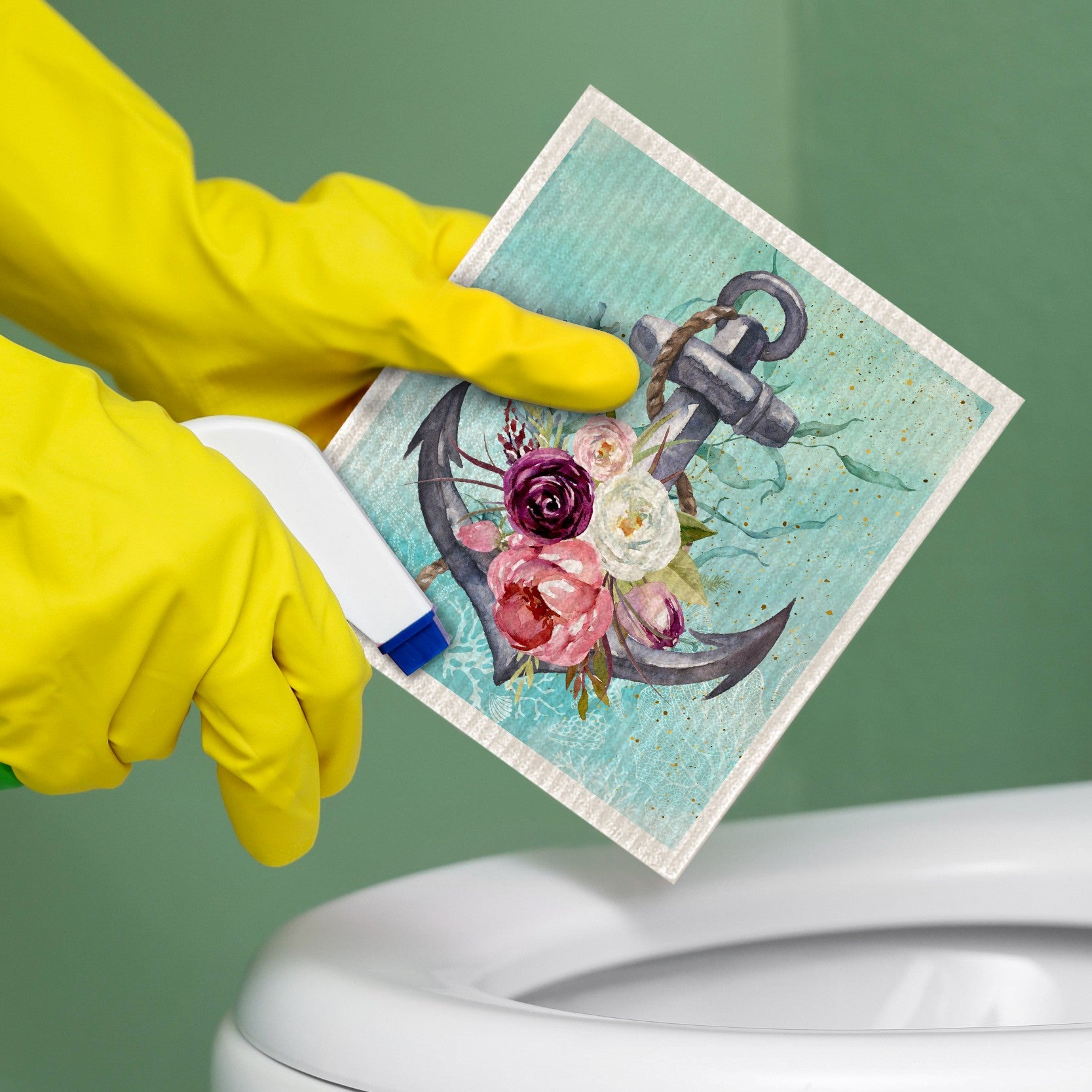 Reusable, Biodegradable Cleaning Cloths