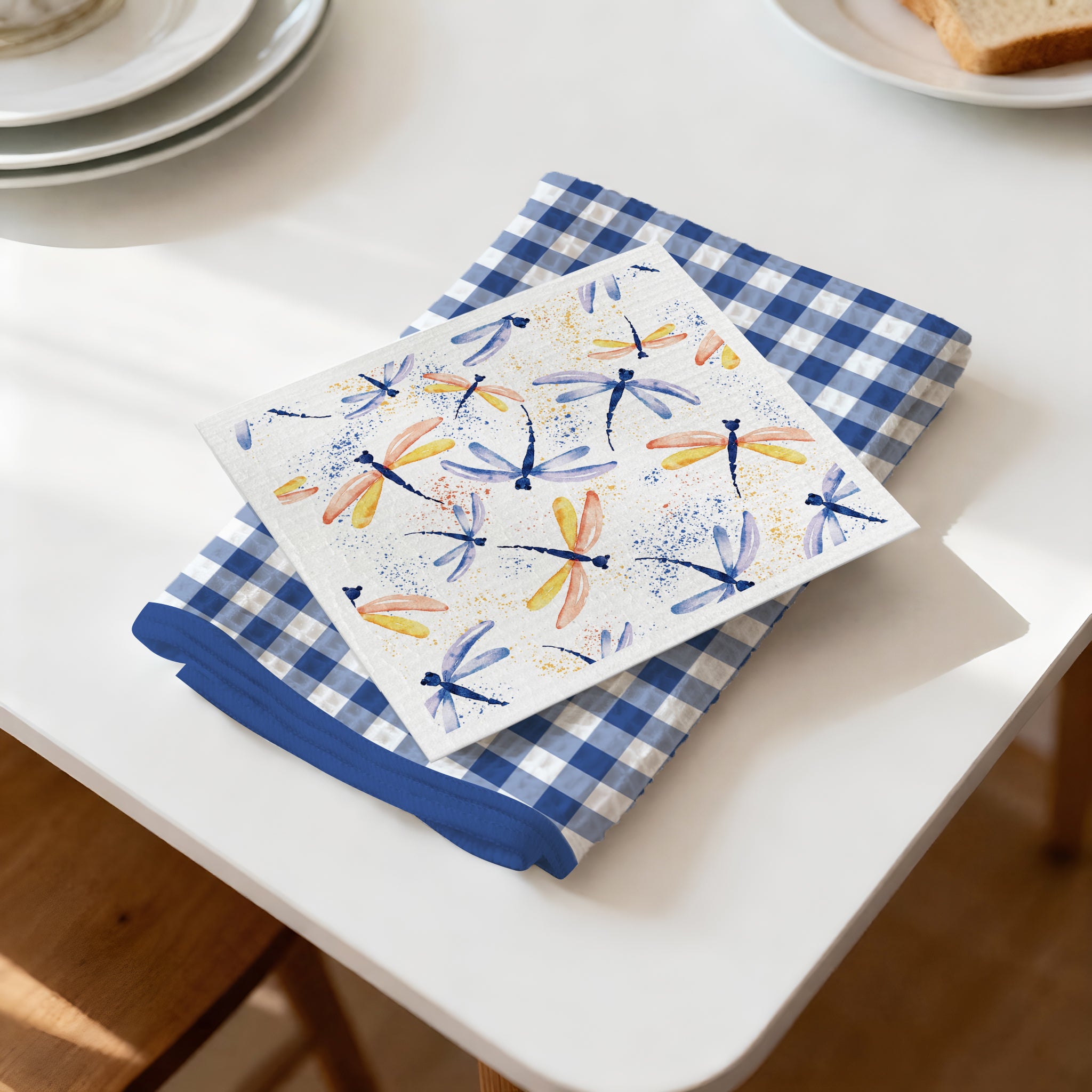 Branded Kitchen Towel & Dishcloth Set