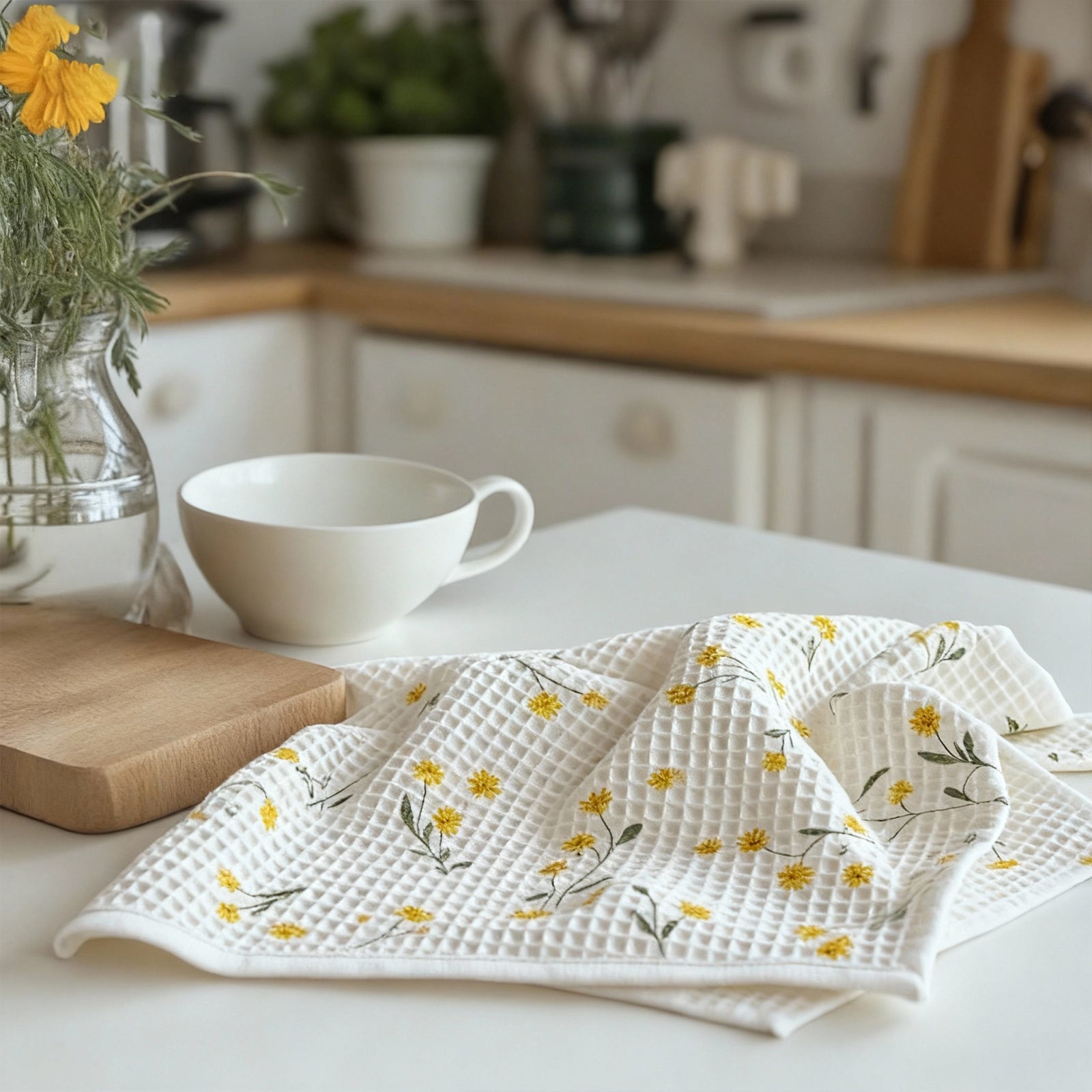 Waffle Kitchen Towel