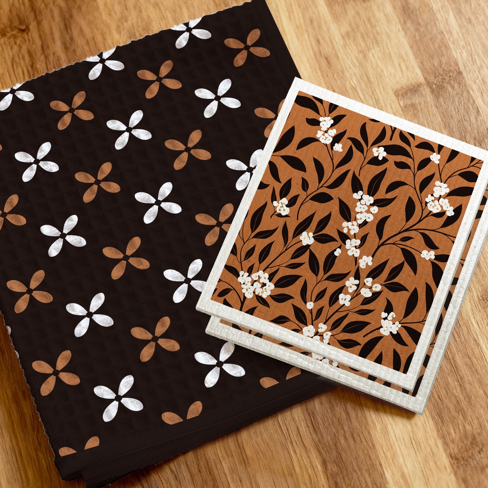 Best-Selling Custom Kitchen Towel & Dishcloth Set