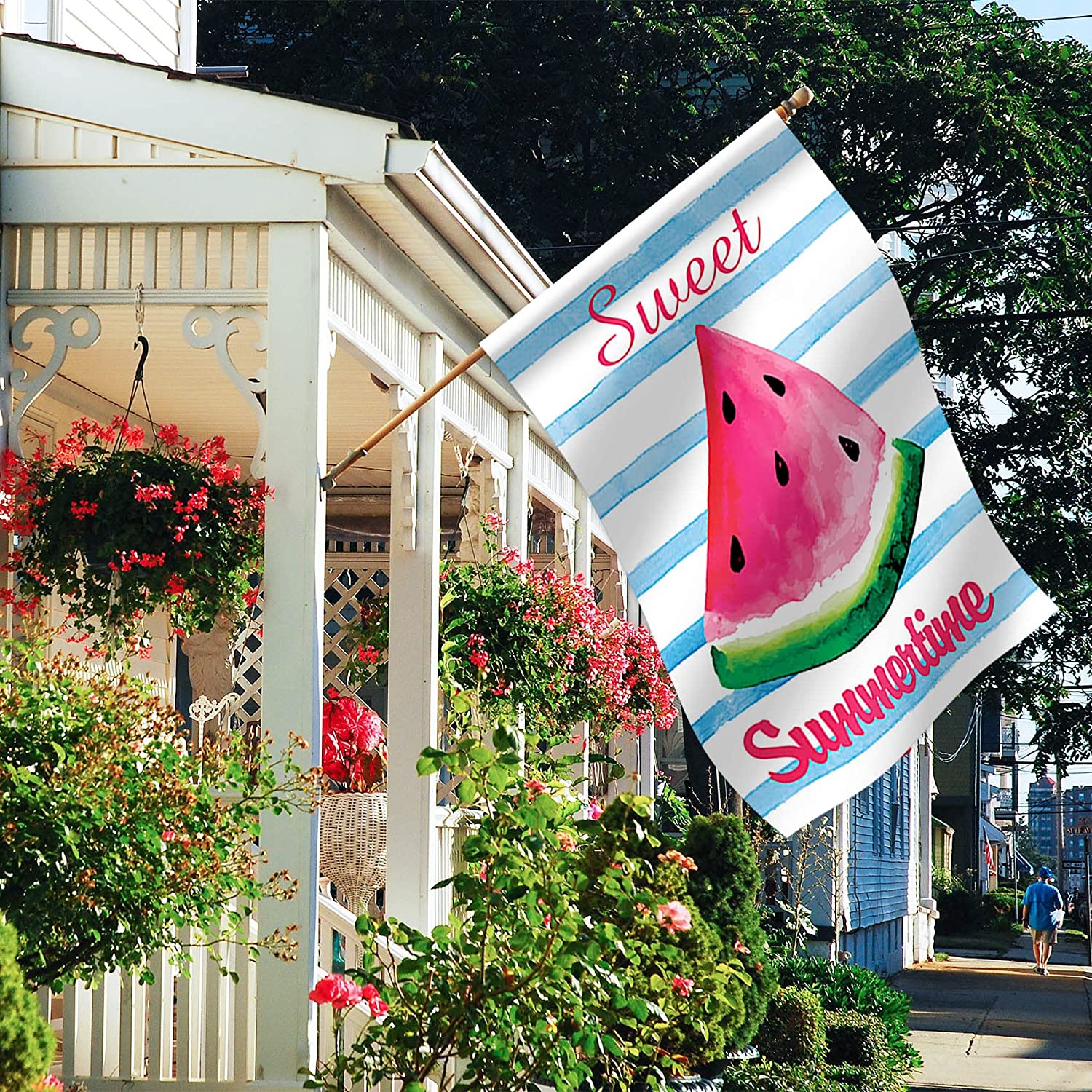 Single-sided Large-sized Style Garden Flag