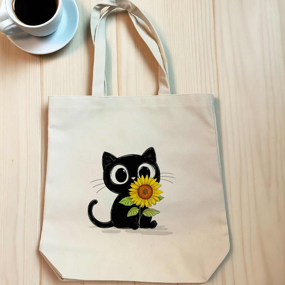 Custom Canvas Tote Bag - Vertical Bottom without sides