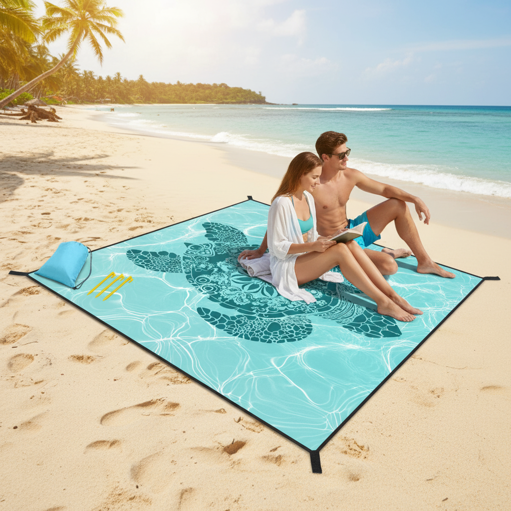 Beach Mat -Sand-proof Beach Mat
