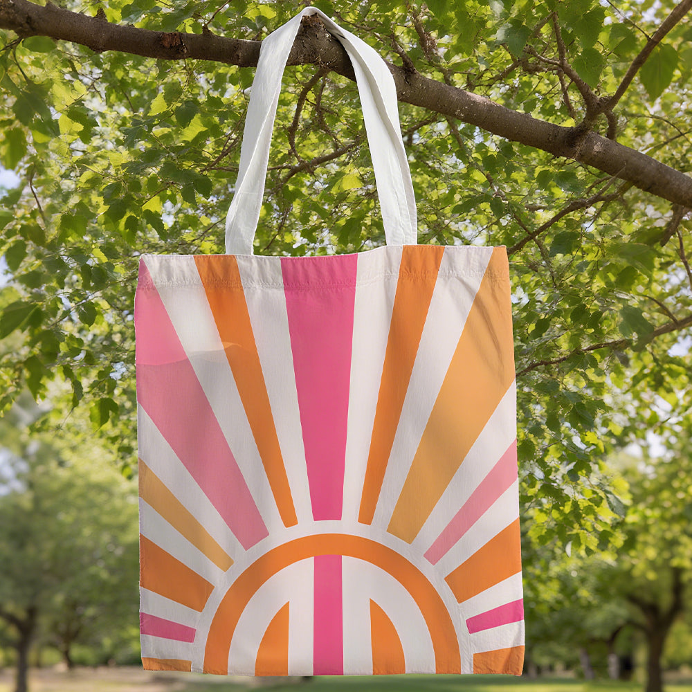 Custom Canvas Tote Bag - All-over Print