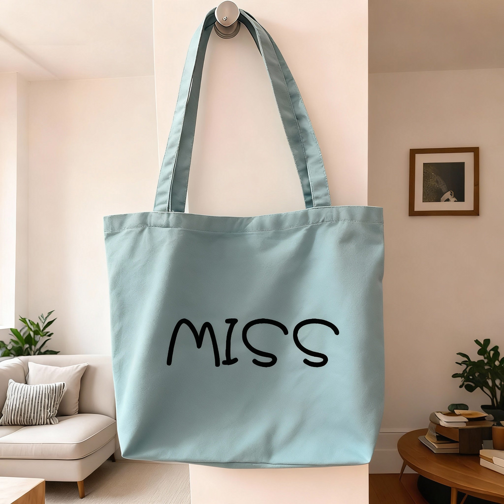 Custom Canvas Colored Tote Bag